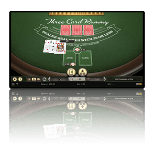 Popular Betsoft table game Three Card Rummy